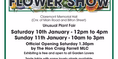 Claremont Lilium & Rose Summer Flower Show