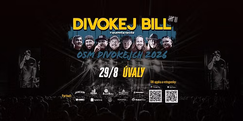 Divokej Bill \/ \u00daVALY 29.8.2026 \/ OSM DIVOKEJCH 2026