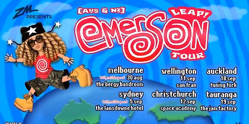 Emerson: "Leap! on Tour" at The Jam Factory