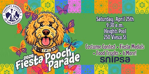 Pooch Parade with Therapy Animals of San Antonio