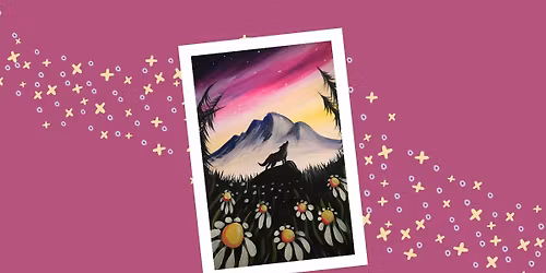 Up Paint Along - Wolf