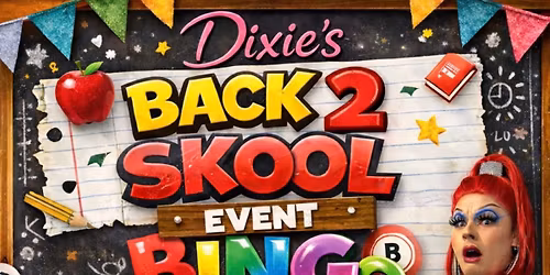 Dixie\u2019s Back 2 Skool Bingo 