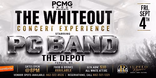 The WHITEOUT CONCERT EXPERIENCE Starring PC BAND