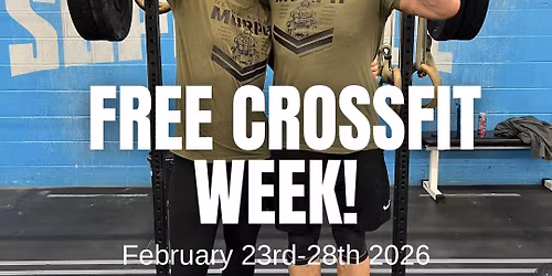 FREE week at CrossFit Supercell!