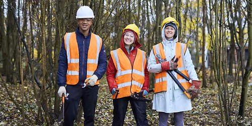 Citizen Forester Pocket Woodland Management at Lostock Park, Trafford