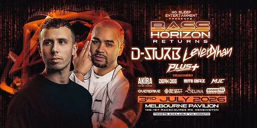 Bass Horizon Returns with D-Sturb & Levenkhan | Presented by No Sleep Entertainment