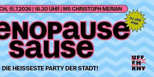 Menopause-Sause | MS Christoph Merian