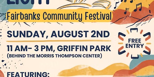 Red, White, and Midnight Light communityfest