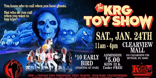 The KRG Toy Show January 2026