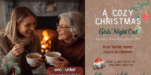 A Cozy Christmas Girl's Night Out