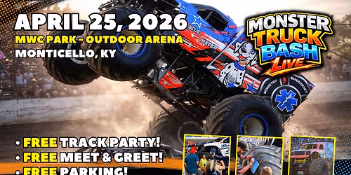 Monster Truck Bash at MWC Memorial Park - Monticello, KY