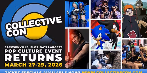 Collective Con March 27-29, 2026 Jacksonville, FL