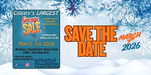 Calgary\u2019s Largest Garage Sale 