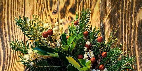 Mini Yule Wreath workshop