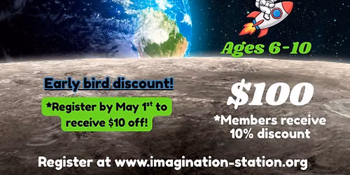 SPACE CAMP at Imagination Station