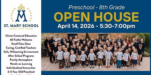 St. Mary School Open House