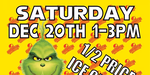 THE GRINCH at SUPERHERO CREAMERY in the ASHLAND TOWN CENTER