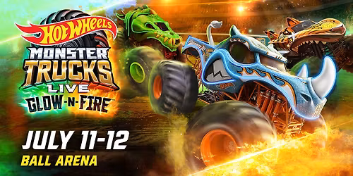 Hot Wheels Monster Trucks\u2122 Live Glow-N-Fire