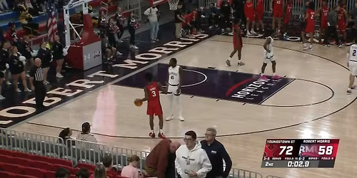 Youngstown State Penguins at Robert Morris Colonials Mens Basketball at UPMC Events Center