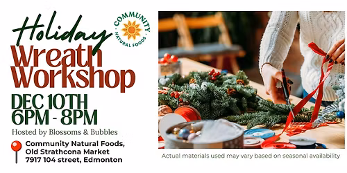 Holiday Wreath Workshop