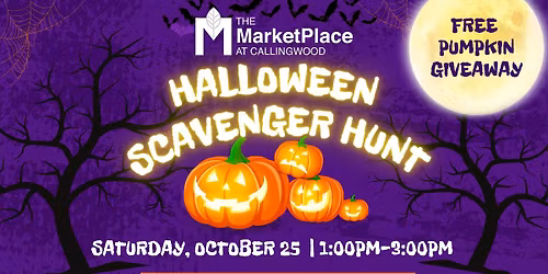 Callingwood Halloween Scavenger Hunt