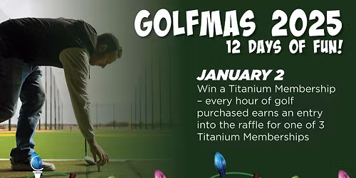 Great Shots Golfmas Day 12