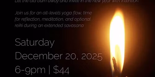 Winter Solstice Yoga Event: Return to Light