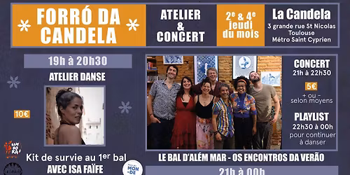 Forr\u00f3 da Candela | Concert du Bal d'Al\u00e9m Mar (Os Encontros da Ver\u00e3o)