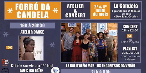 Forr\u00f3 da Candela | Concert du Bal d'Al\u00e9m Mar (Os Encontros da Ver\u00e3o)