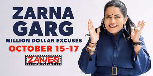 Zarna Garg at Zanies Nashville