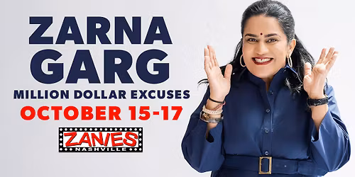 Zarna Garg at Zanies Nashville