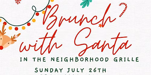 Brunch with Santa