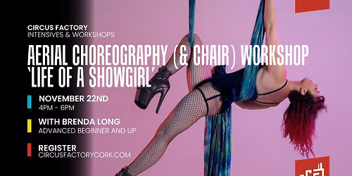 Aerial Choreography (& Chair) Workshop | Life of a Showgirl