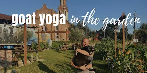 Baby Goat Yoga @ Paradigm Gardens | New Orleans