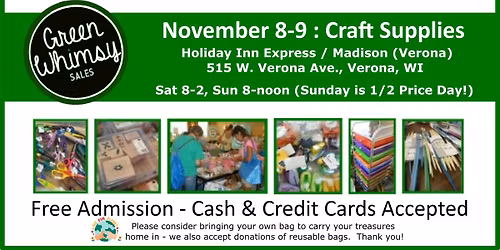 Craft Supply Consignment Sale