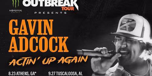 Gavin Adcock at Ovens Auditorium