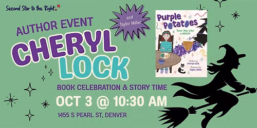 Purple Potatoes Turn You Into A Witch Story Time and Craft Event