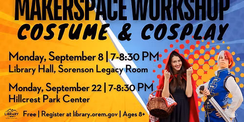 Makerspace Workshop: Costume & Cosplay Clinic