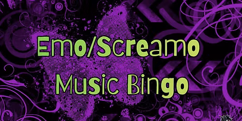 Video Music Bingo: Emo\/Screamo Night