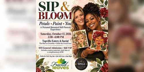Sip & Bloom: A Personal Botanical Self-Portrait Experience
