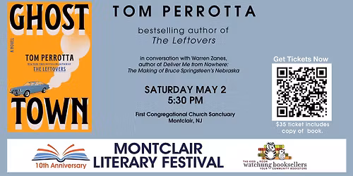 BOOK LAUNCH WEEK: Tom Perrotta 'Ghost Town'