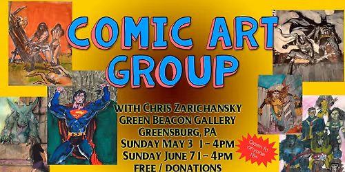 Comic Art Group @ Green Beacon Gallery