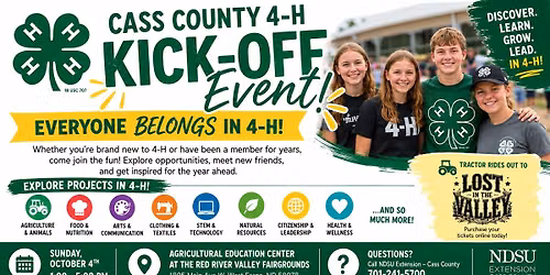 4-H Kick-Off Event