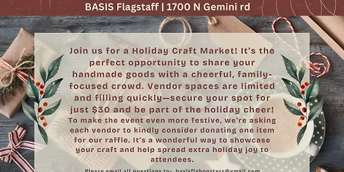 Holiday Craft Market