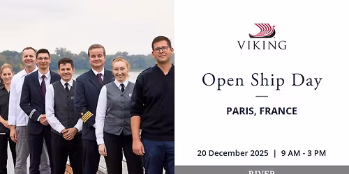 VIKING River - Open Ship Day in Paris, France