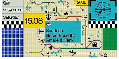 C12 Nite w\/Sandrien, Bored Bouddha, Amalie & Hank 