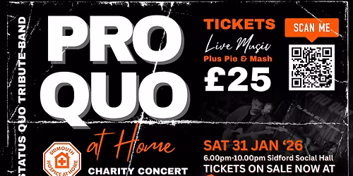 PRO QUO at Home - Charity Concert