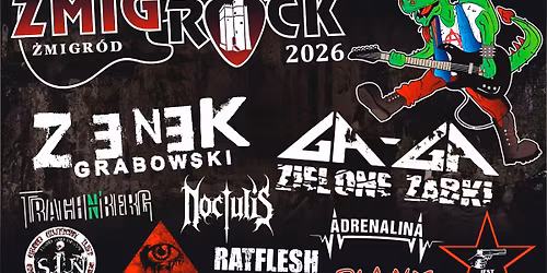 \u017bMIGROCK 2026 -III \u017bmigrodzki Festiwal Rockowy
