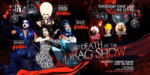 Vanda LaRose's DEATH AT THE DRAG SHOW ft Jaharia, Aurora Gozmic, JayKay