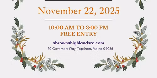 The Annual Fall Craft Fair at The Highlands